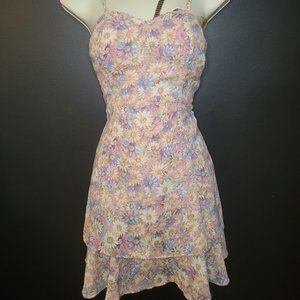 Fairycore Vintage 90s floral dress